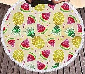 Round Beach Towel