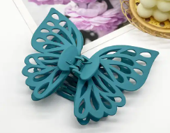 Solid Color Large Butterfly Hair Clip